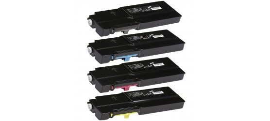 Complete set of 4 Xerox 106R03524/25/26/27 Compatible Extra High Yield Laser Cartridges